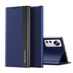 PU Leather + PC Foldable Stand Phone Case Shell for Xiaomi 12 Pro 5G / 12S Pro 5G  / 12 Pro (Dimensity) 5G