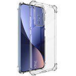 IMAK TPU Case for Xiaomi 12 5G/12X 5G/12S 5G Four Corners Anti-Scratch Back Cover with Screen Protector