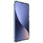 IMAK TPU Case for Xiaomi 12 5G/12X 5G/12S 5G Four Corners Anti-Scratch Back Cover with Screen Protector