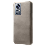 Xiaomi 12 5G/12X 5G/12S 5G Texturerat PU-läderbeläggning Reptåligt hårt PC-mobilskyddsskal