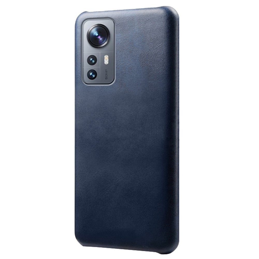 Xiaomi 12 Pro 5G / 12S Pro 5G /12 Pro (Dimensity) 5G Reptåligt, falltåligt, texturerat PU-läderbelagt, hårt PC-halksäkert mobilskal