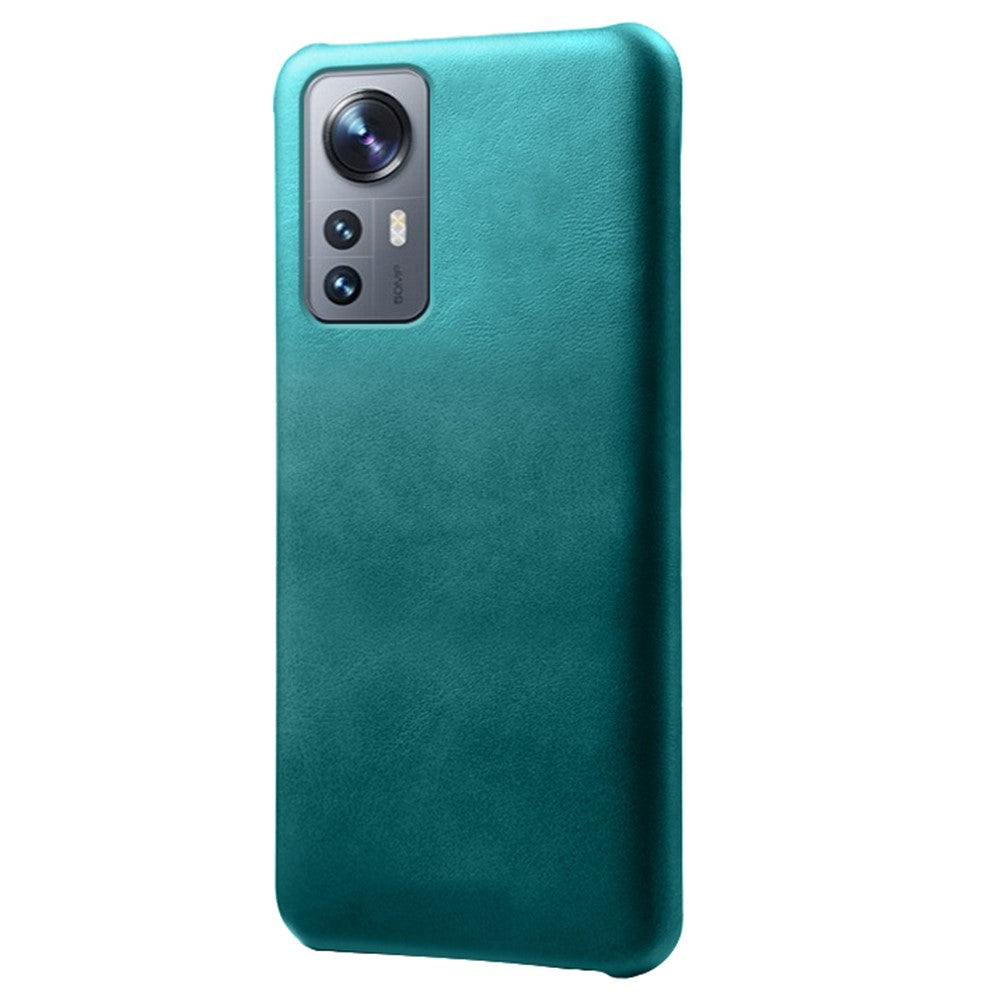 Xiaomi 12 Pro 5G / 12S Pro 5G /12 Pro (Dimensity) 5G Reptåligt, falltåligt, texturerat PU-läderbelagt, hårt PC-halksäkert mobilskal