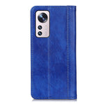 Litchi Texture Split Leather Case for Xiaomi 12 Pro 5G / 12S Pro 5G /12 Pro (Dimensity) 5G, Magnetic Auto-absorbed Flip Folio Wallet Stand Book Phone Cover