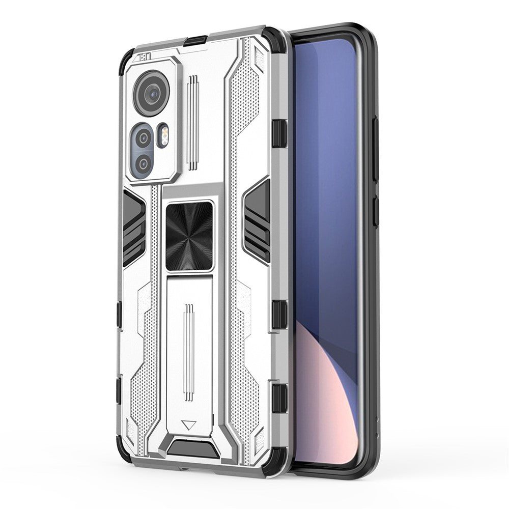 Xiaomi 12 5G/12X 5G/12S 5G stötsäkert mjukt TPU hårt PC mobilmobilskal med stöd