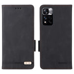 For Xiaomi Redmi Note 11 Pro 5G (China) (MediaTek)/11 Pro+ 5G Hardware Design PU Leather Book Case Stand Magnetic Closure Flip Wallet Cover