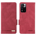 For Xiaomi Redmi Note 11 Pro 5G (China) (MediaTek)/11 Pro+ 5G Hardware Design PU Leather Book Case Stand Magnetic Closure Flip Wallet Cover