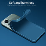 PINWUYO Silicone Case for Xiaomi 12 5G / 12X 5G / 12S 5G, Silky-Soft Touch Precise Cutouts Protective Cover with Fiber Flocking Lining