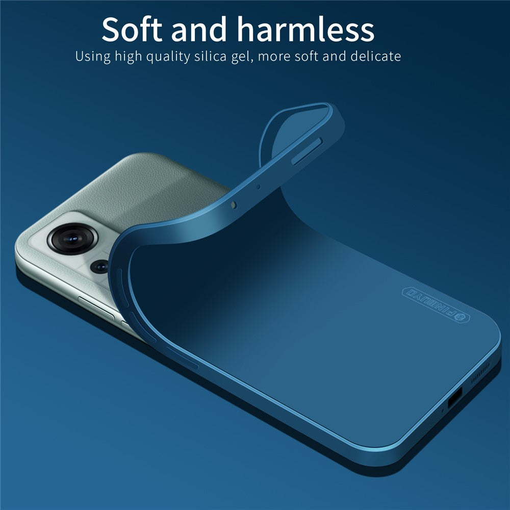 PINWUYO Silicone Case for Xiaomi 12 5G / 12X 5G / 12S 5G, Silky-Soft Touch Precise Cutouts Protective Cover with Fiber Flocking Lining