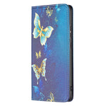 For Xiaomi 12 5G/12X 5G/12S 5G Pattern Printing PU Leather Wallet Stand Case Full Protection Magnetic Auto-absorbed Flip Cover