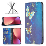 For Xiaomi 12 5G/12X 5G/12S 5G Pattern Printing PU Leather Wallet Stand Case Full Protection Magnetic Auto-absorbed Flip Cover
