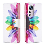 For Xiaomi 12 5G/12X 5G/12S 5G PU Leather Pattern Printing Wallet Phone Case Stand Feature Anti-Scratch Shockproof Folding Cover