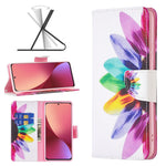 For Xiaomi 12 5G/12X 5G/12S 5G PU Leather Pattern Printing Wallet Phone Case Stand Feature Anti-Scratch Shockproof Folding Cover