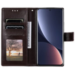 For Xiaomi 12 Pro 5G / 12S Pro 5G /12 Pro (Dimensity) 5G Imprinted Mandala Pattern PU Leather Flip Shockproof Cover Wallet Stand TPU Interior Shell with Strap