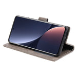 For Xiaomi 12 5G/12X 5G/12S 5G Imprinted Mandala Flower Flip Phone Cover PU Leather Wallet Stand Shockproof Protective Case with Strap