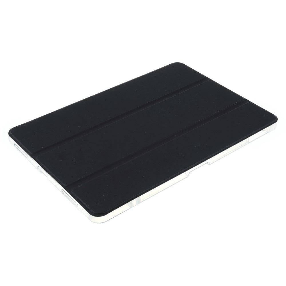 For Xiaomi Pad 5/Pad 5 Pro Pen Slot Design Tri-fold Stand PU Leather TPU Protective Tablet Case