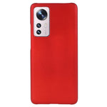 Xiaomi 12 5G/12X 5G/12S 5G Stötsäkert Fallskyddande mobilskydd Gummerad Finish Hårt PC Mobilskal