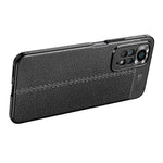 Xiaomi Redmi Note 11 Pro 4G (MediaTek)/Redmi Note 11 Pro 5G (Qualcomm) Reptåligt Litchi-textur Mjukt TPU-skydd Anti-fall Mobilskal