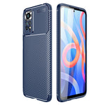 Xiaomi Redmi Note 11 4G (Qualcomm)/Redmi Note 11S 4G mobilskal med kulfiberstruktur, blødt TPU, faldsikkert, slankt og let