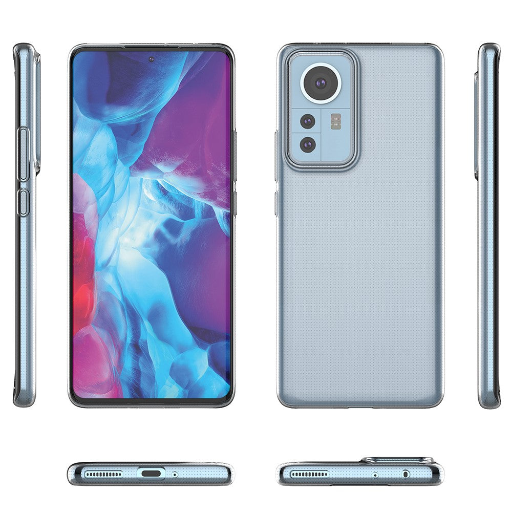 For Xiaomi 12 Pro 5G / 12S Pro 5G  / 12 Pro (Dimensity) 5G Ultra-Thin Transparent Shockproof Durable Soft TPU Protective Phone Case Cover