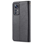 AZNS för Xiaomi 12 5G/12X 5G/12S 5G Reptåligt texturerat PU-läder Folio Flip-skal Fallskyddande plånbok Stativ Innerfodral i TPU