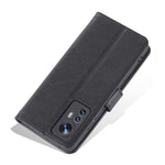 AZNS för Xiaomi 12 5G/12X 5G/12S 5G Reptåligt texturerat PU-läder Folio Flip-skal Fallskyddande plånbok Stativ Innerfodral i TPU