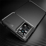 For Xiaomi Redmi Note 11 Pro 4G (MediaTek)/Note 11 Pro 5G (Qualcomm) Carbon Fiber Texture Anti-fingerprint Phone Case Protective Cover