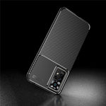 For Xiaomi Redmi Note 11 Pro 4G (MediaTek)/Note 11 Pro 5G (Qualcomm) Carbon Fiber Texture Anti-fingerprint Phone Case Protective Cover