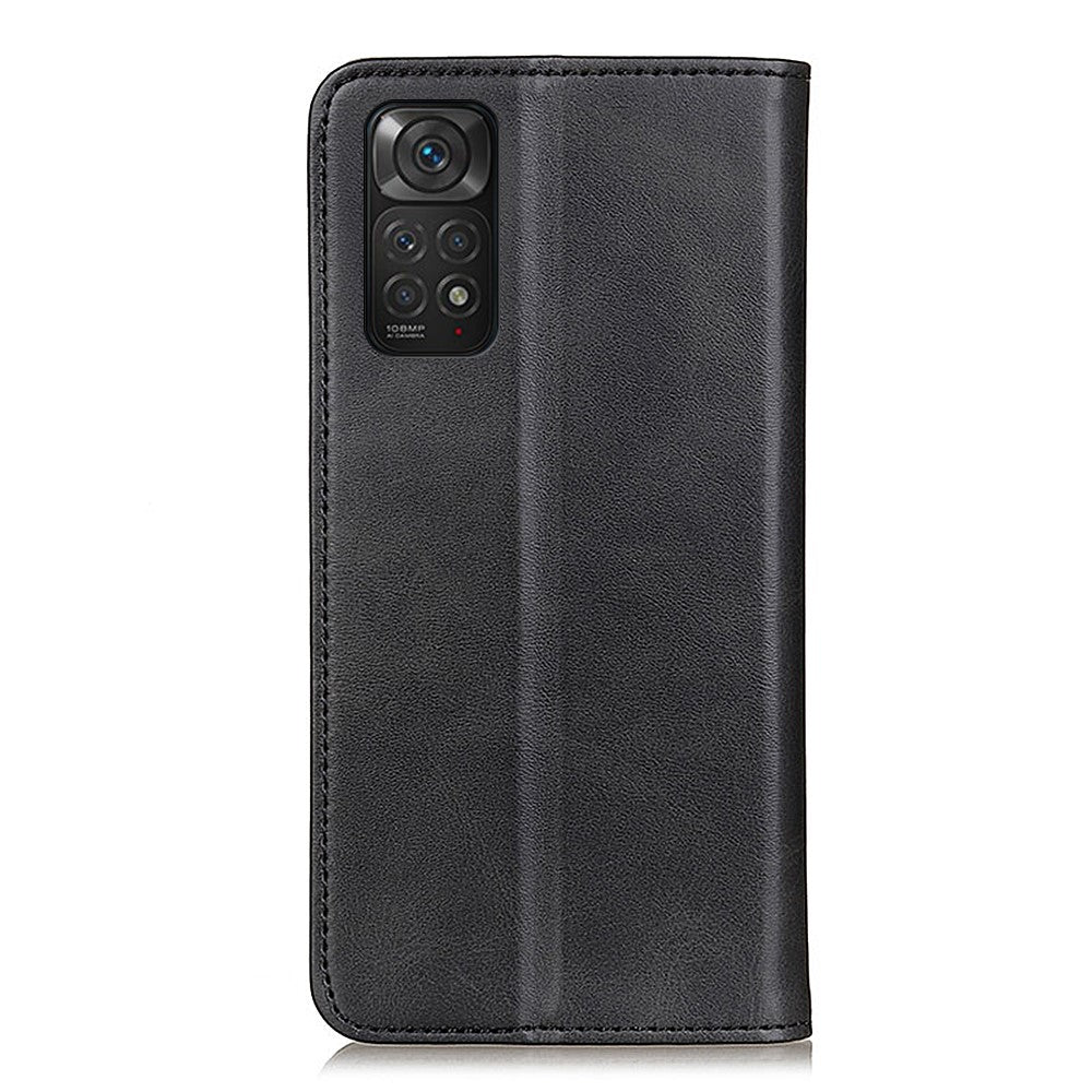 Xiaomi Redmi Note 11 4G (Qualcomm)/Note 11S 4G Plånboksfodral i läder, magnetiskt, självabsorberande skal