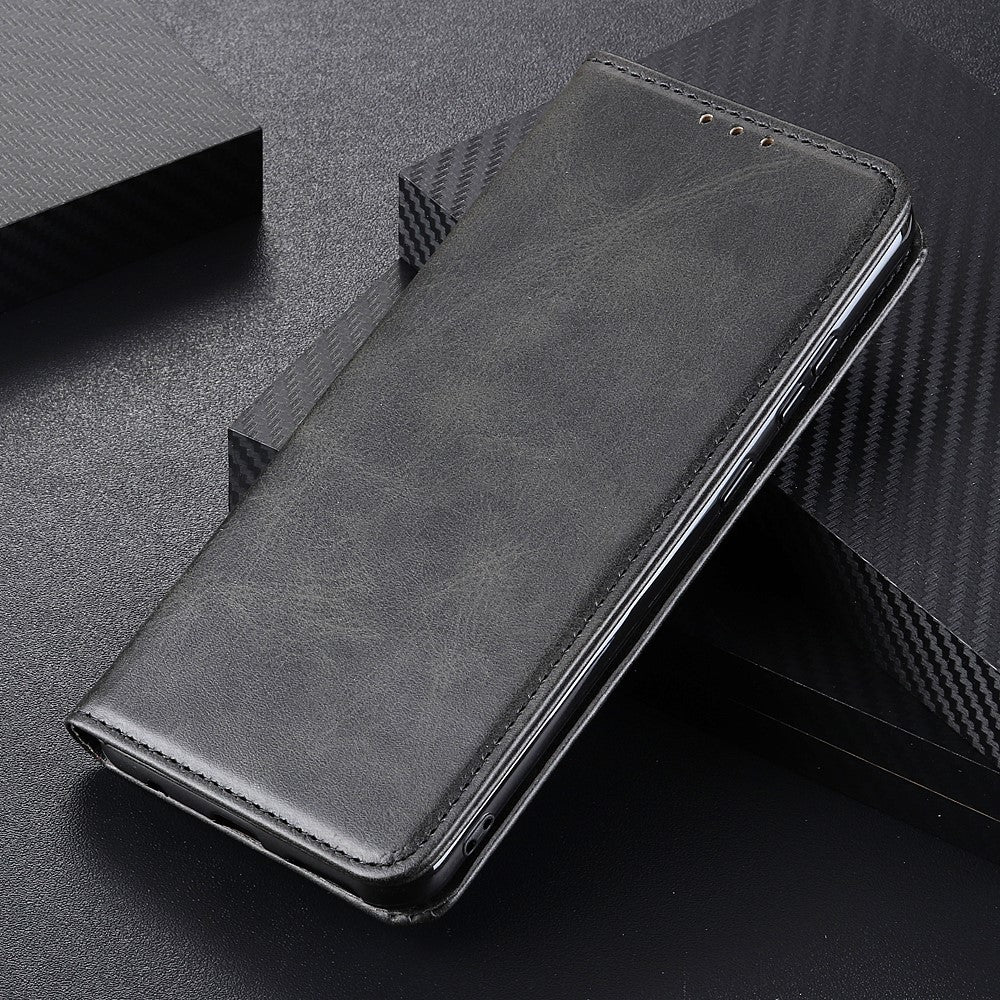 For Xiaomi Redmi Note 11 4G (Qualcomm)/Note 11S 4G Wallet Stand Phone Case Split Leather Magnetic Auto-absorbed Cover