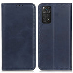 Xiaomi Redmi Note 11 4G (Qualcomm)/Note 11S 4G Plånboksfodral i läder, magnetiskt, självabsorberande skal