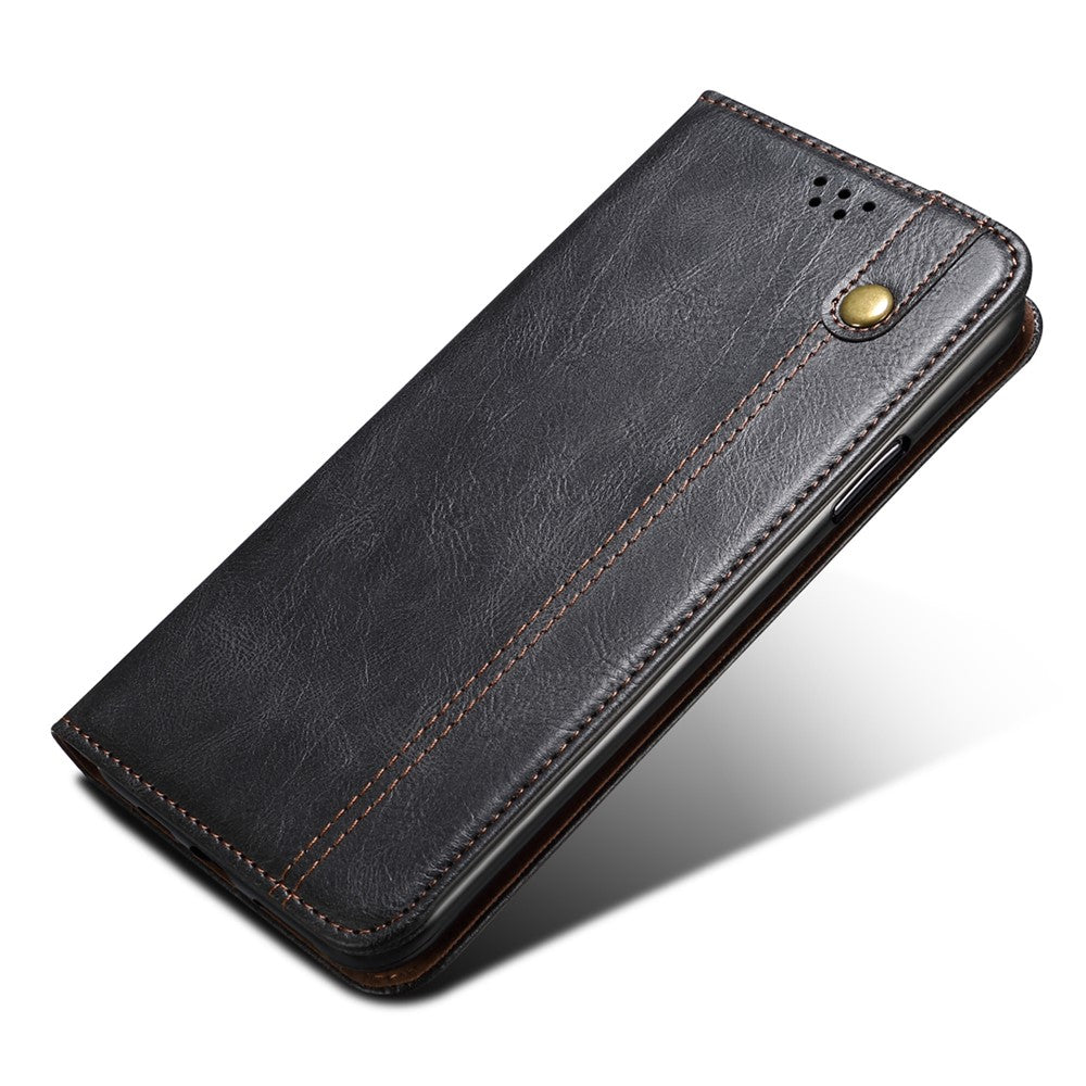 Xiaomi Redmi Note 12 Pro 4G / 11 Pro 4G (MediaTek) / Note 11 Pro 5G (Qualcomm) Folio Stand Plånboksfodral Vaxartad Crazy Horse-textur PU-läder Magnetiskt absorberande fodral