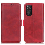 Xiaomi Redmi Note 11S 4G / Redmi Note 11 4G (Qualcomm) Texturerat Läderflikfodral Plånboksfodral Stativ Bok Stötsäkert TPU Innerskal