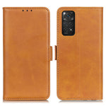 Xiaomi Redmi Note 11S 4G / Redmi Note 11 4G (Qualcomm) Texturerat Läderflikfodral Plånboksfodral Stativ Bok Stötsäkert TPU Innerskal