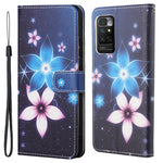 For Xiaomi Redmi Note 11 4G (Qualcomm) / Redmi Note 11S 4G PU Leather Pattern Printing Phone Cover Cross Texture Stand Wallet Magnetic Shockproof Case with Strap