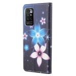 Xiaomi Redmi Note 11 4G (Qualcomm) / Redmi Note 11S 4G PU-lädermönstertryck mobilskal korsstruktur stativ plånbok magnetiskt stötsäkert fodral med rem