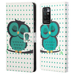 Xiaomi Redmi Note 11S 4G / Redmi Note 11 4G (Qualcomm) Mönstertryck PU-läder Plånboksfodral Stativfunktion Flipfodral