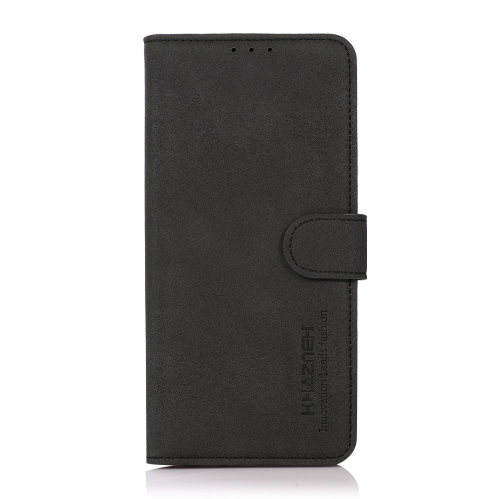 KHAZNEH Case for Xiaomi Redmi Note 11S 4G / Redmi Note 11 4G (Qualcomm), Textured PU Leather Folio Flip Wallet Case with Stand