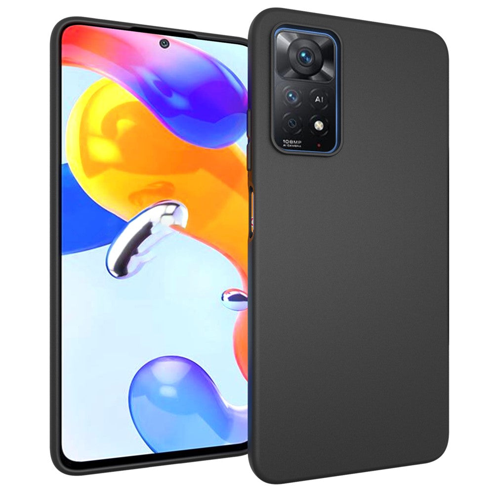 For Xiaomi Redmi Note 11 Pro 5G (Qualcomm)/4G (MediaTek) 10Pcs/Pack Double-sided Matte TPU Phone Case Protective Cover