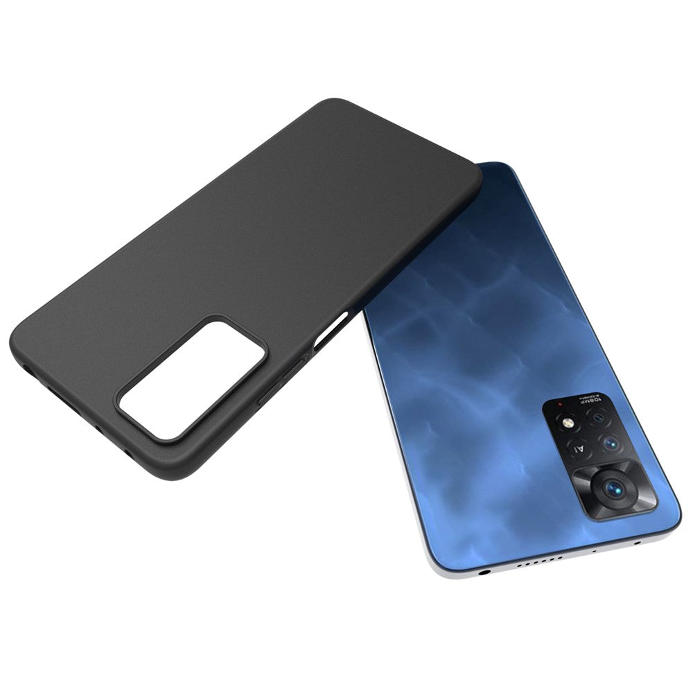 For Xiaomi Redmi Note 11 Pro 5G (Qualcomm)/4G (MediaTek) 10Pcs/Pack Double-sided Matte TPU Phone Case Protective Cover