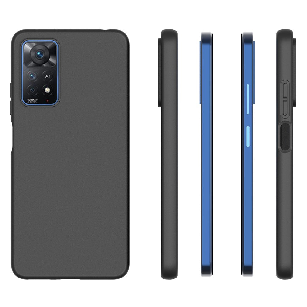 For Xiaomi Redmi Note 11 Pro 5G (Qualcomm)/4G (MediaTek) 10Pcs/Pack Double-sided Matte TPU Phone Case Protective Cover