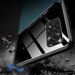 For Xiaomi Redmi Note 11 4G (Qualcomm)/Note 11S 4G Phone Case Shockproof Cover Anti-Fall TPU Frame Phone Protector with Magnetic Metal Sheet/Precise Cut-Out