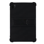 For Xiaomi Pad 5/Pad 5 Pro Reinforced Four Corner Silicone Tablet Case Cover with PC Kickstand