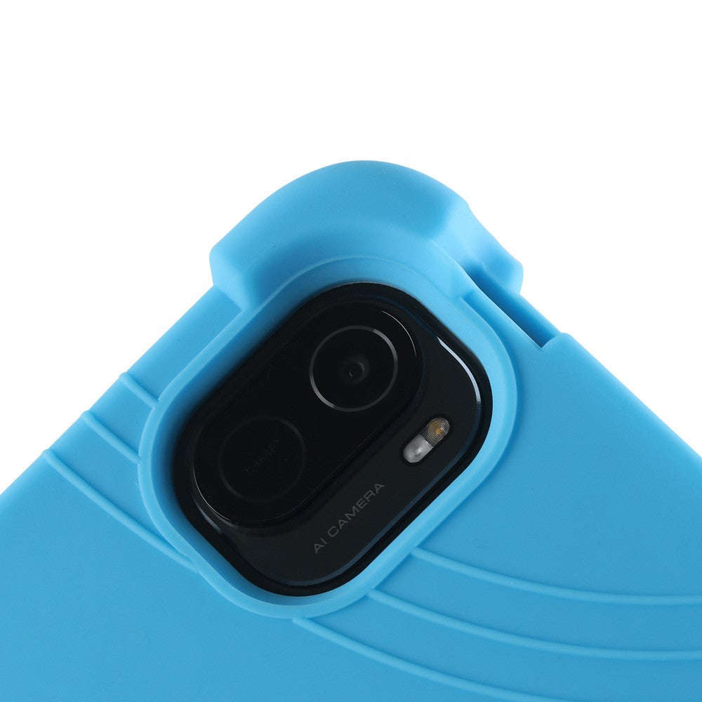 For Xiaomi Pad 5/Pad 5 Pro Reinforced Four Corner Silicone Tablet Case Cover with PC Kickstand