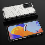 For Xiaomi Redmi Note 12 Pro 4G / 11 Pro 4G (MediaTek) / Note 11 Pro 5G (Qualcomm) Honeycomb Textured Soft TPU + Hard PC Phone Case Hybrid Protective Cover