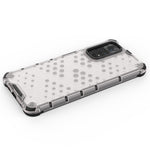 For Xiaomi Redmi Note 11 4G (Qualcomm)/Note 11S 4G Soft TPU + Hard PC Case Honeycomb Textured Anti-scratch Phone Cover