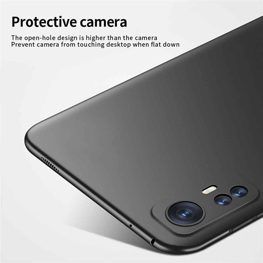MOFI JK-1 Shield For Xiaomi 12/12X/12S 5G Matte Surface Mobile Phone Cover Anti-fingerprint Hard PC Case