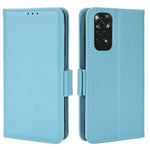 For Xiaomi Redmi Note 11 4G (Qualcomm) / Redmi Note 11S 4G Litchi Texture PU Leather Wallet Case Stand Magnetic Closure Shockproof Phone Cover