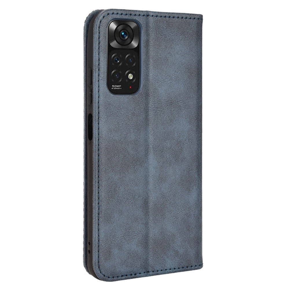 Xiaomi Redmi Note 11 4G (Qualcomm) / Redmi Note 11S 4G Vintage PU-läder plånboksfodral med mosaiktryck, magnetisk absorption
Flip Folio-fodral
