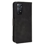 Xiaomi Redmi Note 11 Pro 4G (MediaTek) / Note 11 Pro 5G (Qualcomm) / Note 12 Pro 4G / Note 11E Pro 5G pungfodral i PU-læder med stativ, magnetlukning, stødsikkert etui med flere kortpladser