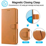 LC.IMEEKE Läderfodral till Xiaomi Redmi Note 11 4G (Qualcomm)/Redmi Note 11S 4G Folio Flip Plånboksfodral